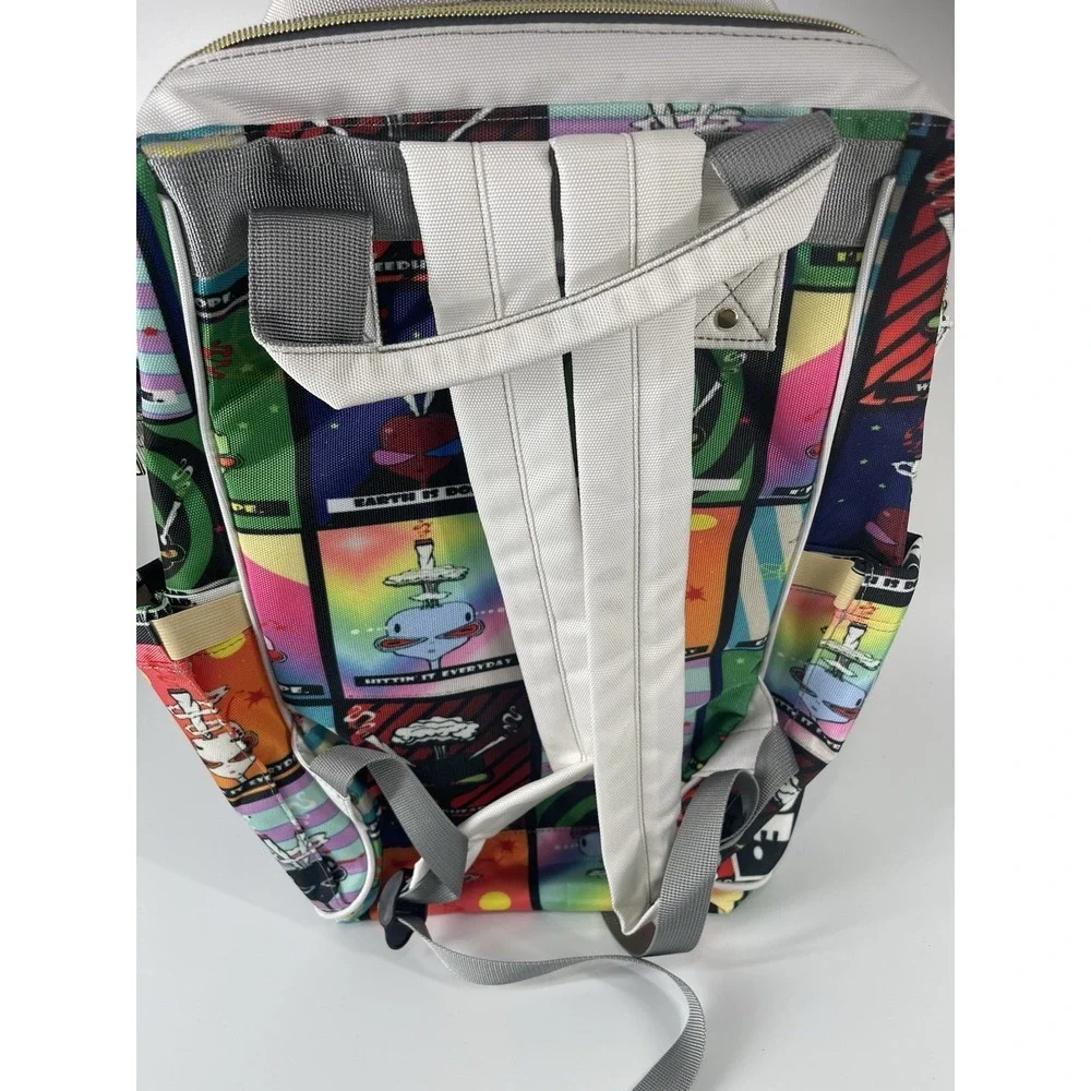 Weedhead Earth Is Dope Diaper Bag Backpack‎ & Sling Bag Set Rare NWOT USA